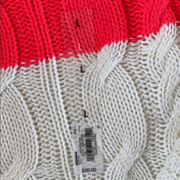 SO Soft Blocked Chunky Oversized Sweater NWT Size Large - Picture 4 of 6